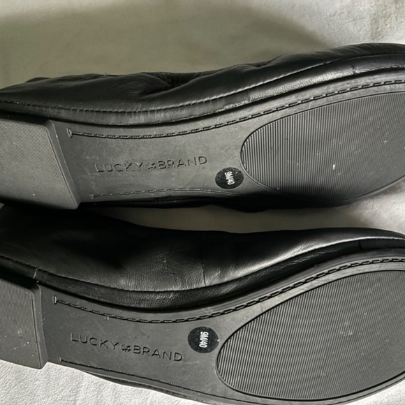 Black Lucky Brand Ballet shoe size 9M - Picture 4 of 4